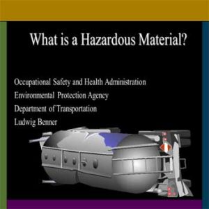 Hazardous Materials – Occupational Safety and Health Administration